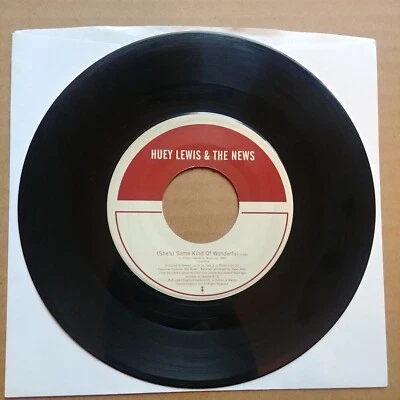 HUEY LEWIS & THE NEWS She's Some Kind Of Wonderful 45 7" ROCK Record Vinyl 1994 Foto 1 de 2