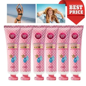 6x Doll Cathy White Magic Cream KARMART L-Glutathione Sunscreen SPF50+++ 60g. - Picture 1 of 14