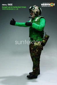 Very Hot US NAVY FLIGHT DECK CREW Catapult and Arresting Gear Grews Set 1/6 New - Picture 1 of 5