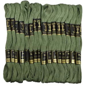 Anchor Cotton Threads Cross Stitch Floss Embroidery Sweing Crafting.25 Skeins - Picture 1 of 4