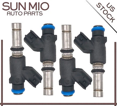 25380933 Juego de 4 boquillas inyectoras de combustible para Chevrolet Aveo Aveo5 2009-2011 1,6 L Foto 1 de 4