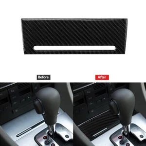 1Pcs Cigarette Lighter Panel Trim Cover Carbon Fiber For Audi A4 S4 2005-2008 - Picture 1 of 15
