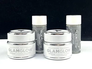 2X Glamglow 1,7oz Supermud & 1oz Supertoner GRATIS 60% Rabatt + gratis Toner FRISCH! - Bild 1 von 9