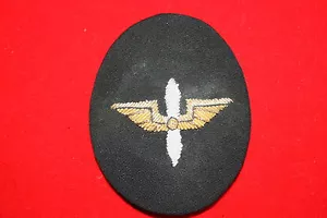 GORRA CADETE DE AVIACIÓN NAVAL MEXICANA ORIGINAL INSIGNIA ALAMBRE LINGOTE #3 - Imagen 1 de 1