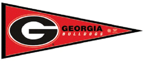 Bulldogs Pennant and Pro Sleeve SEC Georgia National Champs Back to Back Bennett Cover