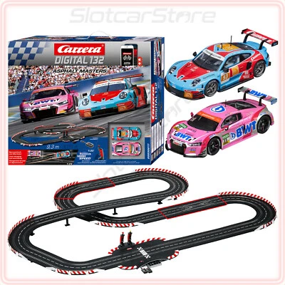 Carrera Digital 132 30017 Tarmac Masters 9.3m Wireless AppConnect Car Race Track - Image 1 of 4