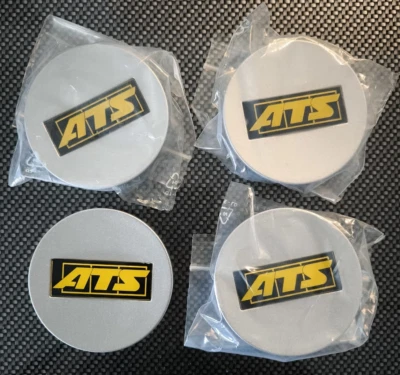 4 Stück Nabendeckel Nabenkappe Cap Felgendeckel ATS 1035 Silber 75mm - Bild 1 von 2