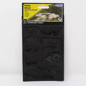 Woodland Scenics C1231 rocas de superficie molde paisaje para diseños de trenes - Imagen 1 de 3
