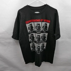Star Wars Official Expressions Of Vader T Shirt Funny Fan Tee Faces Of Vader XL - Picture 1 of 6