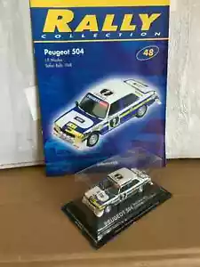PEUGEOT 504 1/43 1:43 SAFARI RALLY 1976 NICOLAS LEFEBVRE ALTAYA IXO DE AGOSTINI - Foto 1 di 8