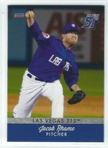 2018 Las Vegas 51s (Triple-A New York Mets) Jacob Rhame