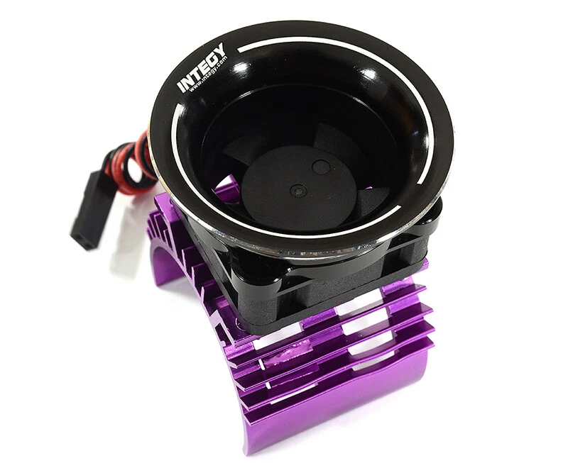 36mm Motor Heatsink + 30x30mm Fan w/ Intake Ram Funnel for Most 1/10 RC - Image 1 of 1