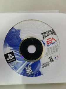 Triple Play 98 - PS1 Playstation Spiel nur Disc getestet - Bild 1 von 1