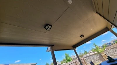 (2) Trans Globe 4901 RT 7,5" techo exterior clasificación húmeda luz acabado óxido medio Foto 1 de 4