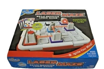 Laser Maze Bean Bending Logic Game Think Fun Complete - Image 1 of 4