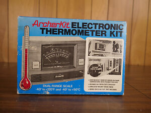 Radio Shack ARCHER Kit 28-4007 ELECTRONIC THERMOMETER KIT PARTS ONLY