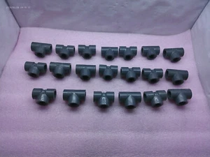 LOT OF 20, F W WEBB, TEE, PIPE, 1/2XSCH80, PVC, THD (F) - Picture 1 of 3
