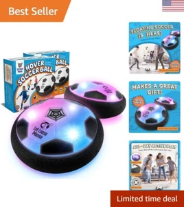 2 Pack Light Up LED Soccer Ball Toys - Safe for Indoor Play - Gifts for Boys 5-7 - Picture 1 of 11