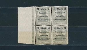 Marienwerder 2 Mark Germania 1920**/* Typenviererblock Michel 23 geprüft (S22080 - Bild 1 von 1