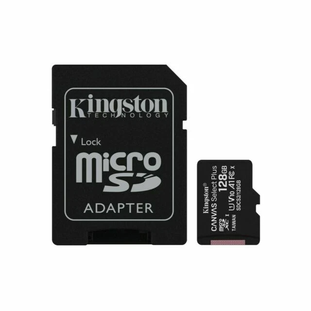 Kingston Canvas Select Plus 128GB Class 10 - SDXC Memory Card - (SDCS2/128GB) - Image 1 of 1