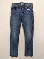 Old Navy Mens Jeans Slim 24/7 Size 30x30 Cotton Blend Blue