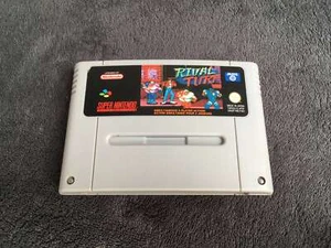 Super Nintendo Rival Turf FAH Very Good Condition - Picture 1 of 6