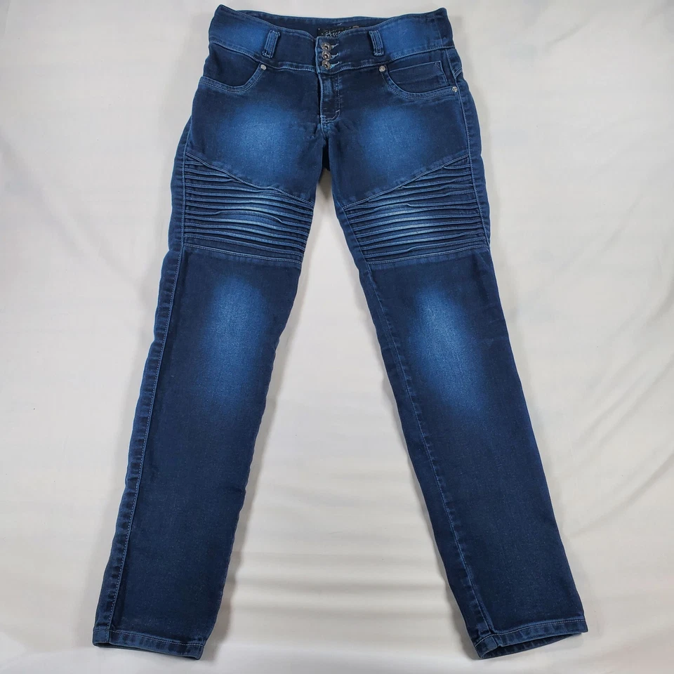 Pantalones de mezclilla Franka para mujer talla 11 cintura ancha 30 muslo acanalado Perú Leyanta Cola únicos  Foto 1 de 4