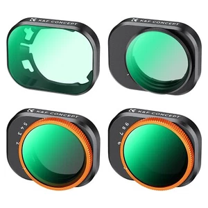 K&F Concept VND + UV +CPL Filter Kits For DJI Mini 4 Pro - Picture 1 of 11