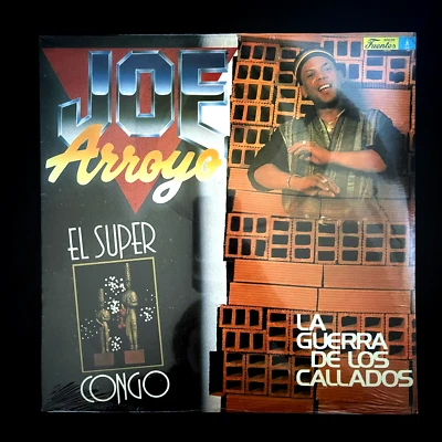 JOE ARROYO – La Guerra de los Callados (1991) Salsa LP – Discos Fuentes – Sealed - Image 1 of 2