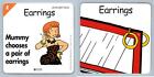 Earrings - E - Atlas Editions Play & Learn Flash Card