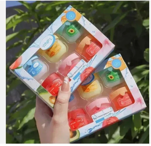 WPN'L Mini Vaseline 6pcs Lip Balm Set-Deep Moisturising And Soothing Lip Balm