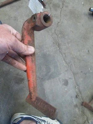 CA ALLIS CHALMERS LEFT HAND BRAKE PEDAL. AM3700  item# 938 - Image 1 of 3