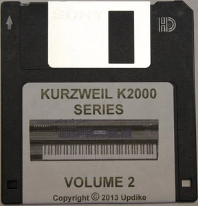 Kurzweil K2000/K2500/K2600 Series Synthesizer " Volume 2" Custom sound programs - Picture 1 of 3