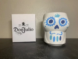Don Julio Skull Mug "Day of the Dead" by Claudio Limon, NEW w/ Box - Picture 1 of 4
