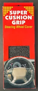 Cubierta de volante Super Cushion Grip negra NUEVA - Imagen 1 de 2