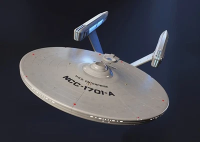 星际迷航企业 Ncc-1701A 改装套件 1/350 比例巨大 3D 模型套件 — 第 1/4 张图片