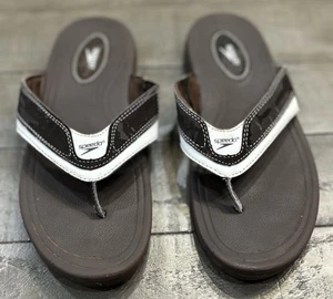SPEEDO Herren Flip Flops Sandalen Zehentrenner braun Slipper Größe 10 - Bild 1 von 5