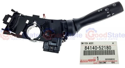 Genuine Toyota LandCruiser 79 78 Series VDJ HZJ Headlamp Indicator Stalk Switch - Image 1 of 3