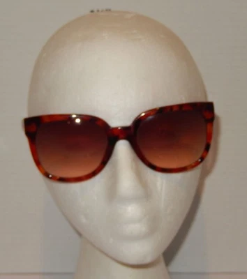 Óculos de sol Kenneth Cole Reaction KC2729 olho de gato armação rosa e tartaruga - Imagem 1 de 4