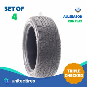 Set of (4) Used 245/50R19 Bridgestone Dueler H/P Sport AS RFT 105H - 7/32 - Picture 1 of 4