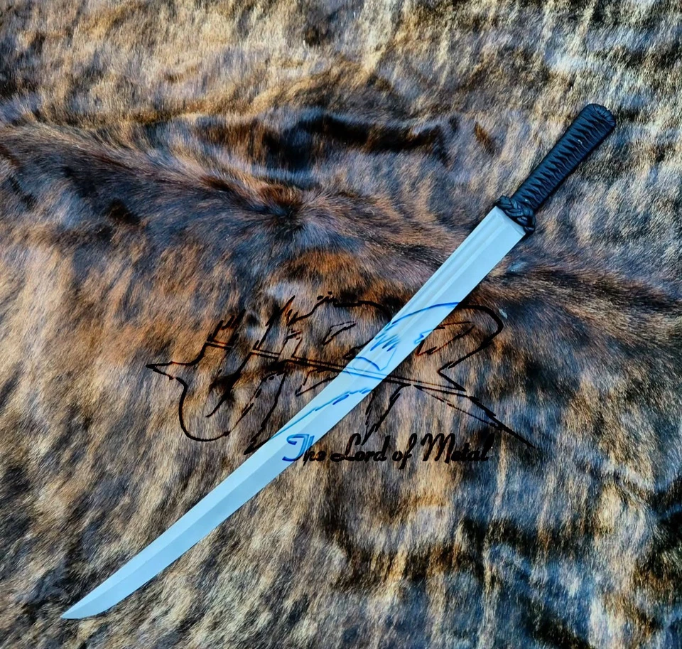 ESPADA SAMURAI JAPONESA DE ACERO HERRAMIENTA D2 HECHA A MANO PERSONALIZADA - IMPUESTO DE IMPORTACIÓN PAGADO POR EL VENDEDOR Foto 1 de 1