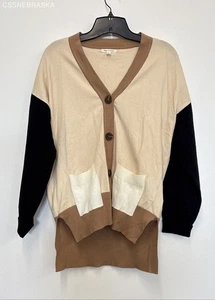 Tea N Rose Black/Brown/Beige Womens Cardigan - Size S - Picture 1 of 6