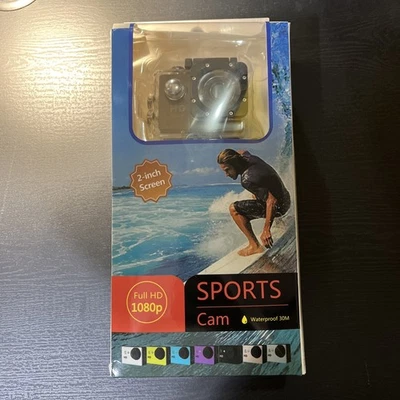 Sports Camera Camcorder 2" HD 1080P Helmet Action DV Cam Waterproof US BIN L#557 - Image 1 of 4