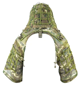 Sniper Ghillie Suit Foundation, Ripstop, Camouflage Tactical Ghillie Hood Neu - Bild 1 von 8