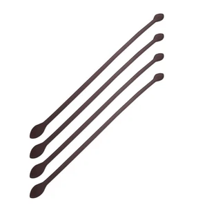 4pcs Dark Brown PU Purse Handle Replacement Straps 60 cm for Tote Bag Making - Picture 1 of 18