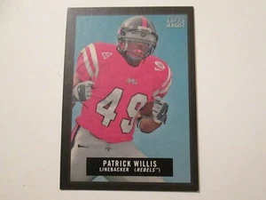 2009 Topps Magic Black Mini Patrick Willis University of Mississippi - Bild 1 von 1