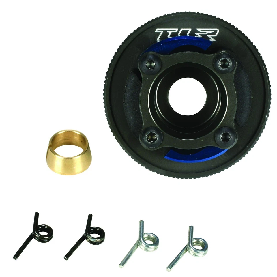 Team Losi Racing Prebuilt Clutch 4 Shoe HA Alum 8B 8T TLR9101 Gas Car/Truck O... - Image 1 of 1