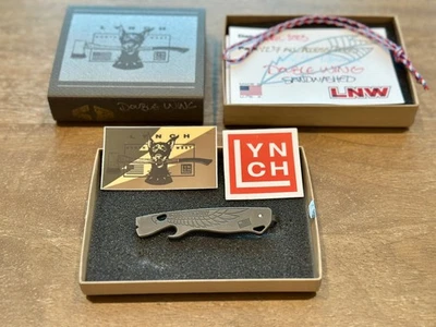Lynch NW All Access Pass V2.7 Double Wing Sandwashed Titanium Prybar - Image 1 of 4