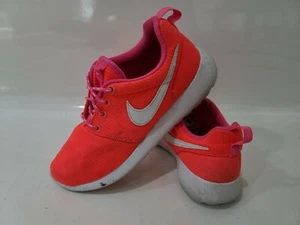 599729-608 Niñas/Mujeres Nike Roshe Run Lava Brillo Blanco Talla 5.5Y Zapatos Tenis - Imagen 1 de 12