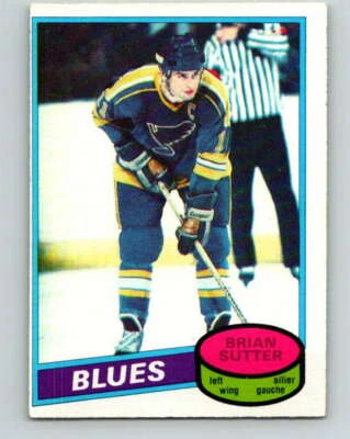 1980-81 O-Pee-Chee #244 Brian Sutter  St. Louis Blues V39543 - Image 1 of 2